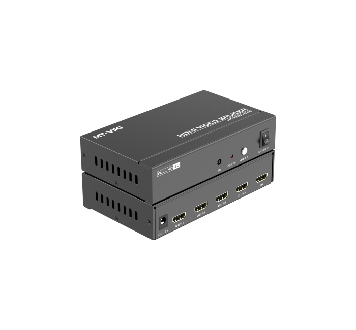 四画面 HDMI 4K视频拼接器