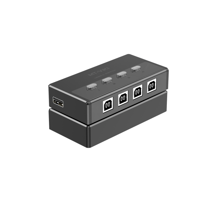 4进1出 USB打印切换器