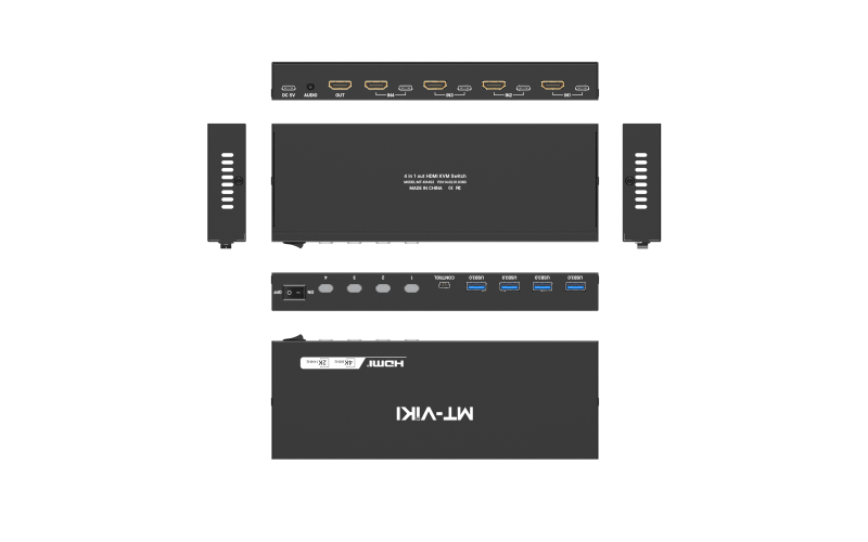 4K HDMI KVM切换器智能型