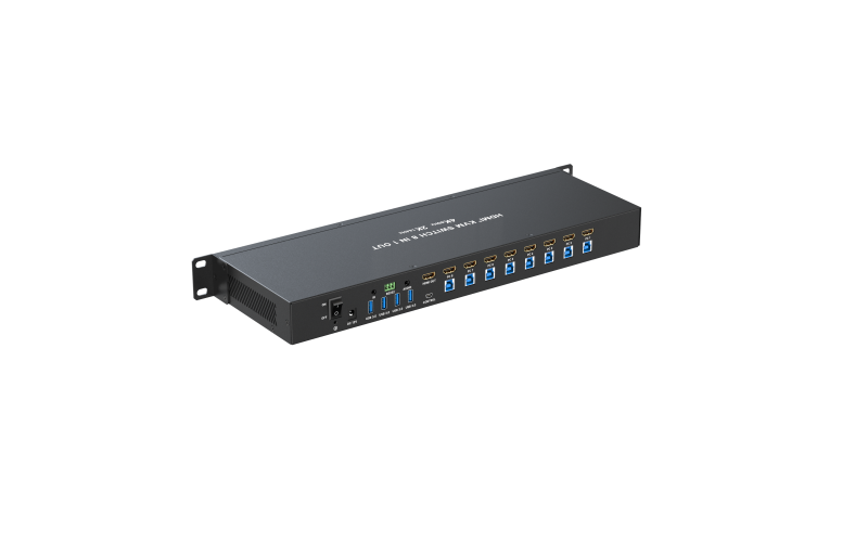 8进1出 HDMI KVM 切换器智能型