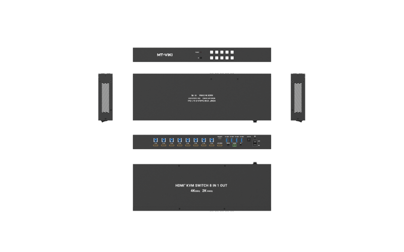 8进1出 HDMI KVM 切换器智能型