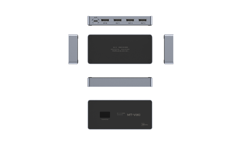 1进3出 8K DP2.1 分配器
